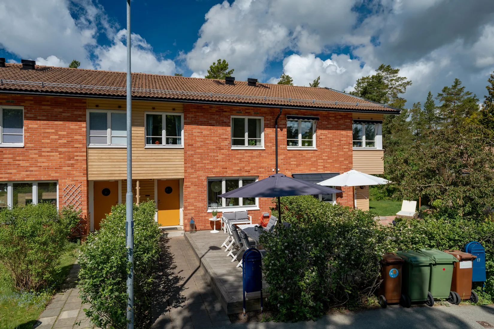 Radhus, Kompassvägen 15, Sticklinge, Lidingö