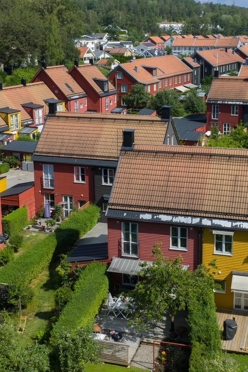 Radhus, Petunievägen 5B, Tullinge Trädgårdsstad, Botkyrka
