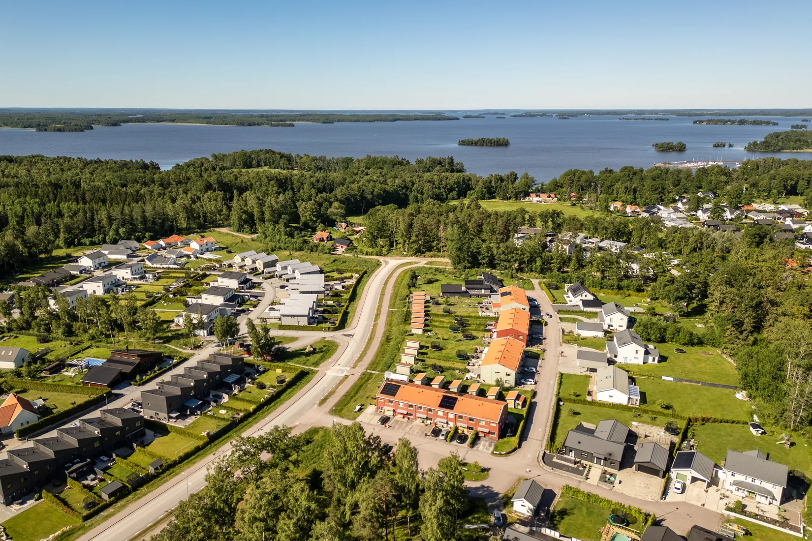 Radhus, Fåfänganvägen 5, Gäddeholm, Västerås