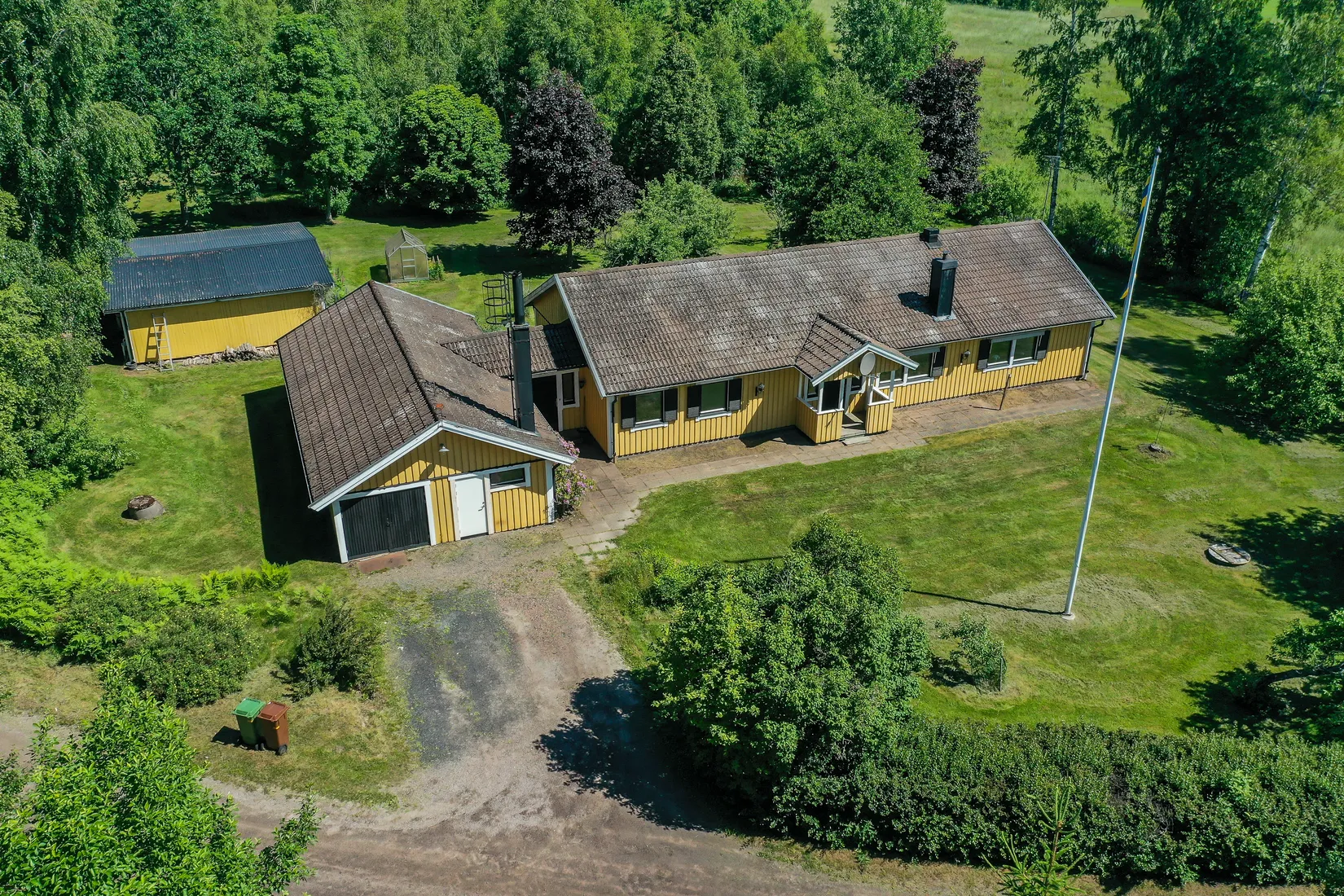 Villa, Bäckslätten Backagård, Kristinehamn