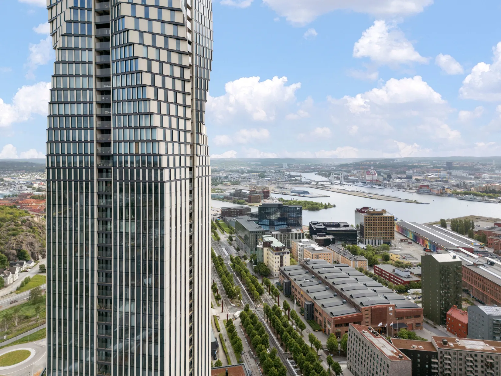 Bostadsrätt, Lodjursstråket 1 (Karlatornet vån 22), Lindholmen, Göteborg