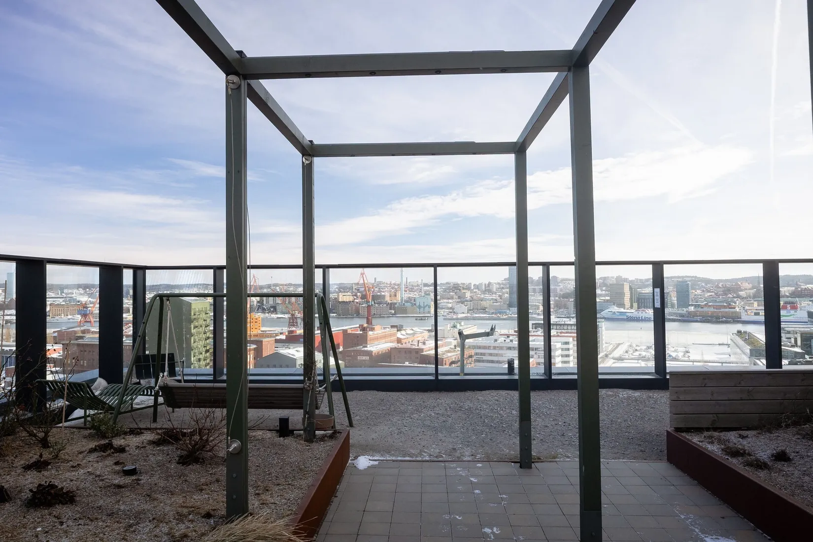 Bostadsrätt, Lodjursstråket 1 (Karlatornet vån 22), Lindholmen, Göteborg