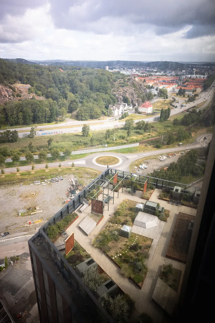 Bostadsrätt, Lodjursstråket 1 (Karlatornet vån 22), Lindholmen, Göteborg