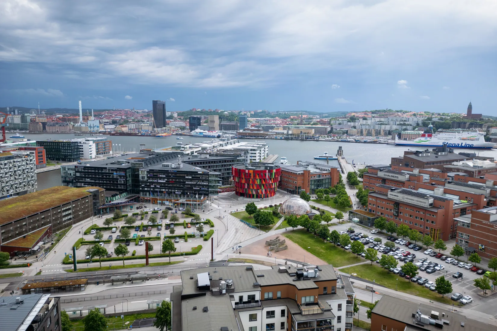 Bostadsrätt, Lodjursstråket 1 (Karlatornet vån 22), Lindholmen, Göteborg
