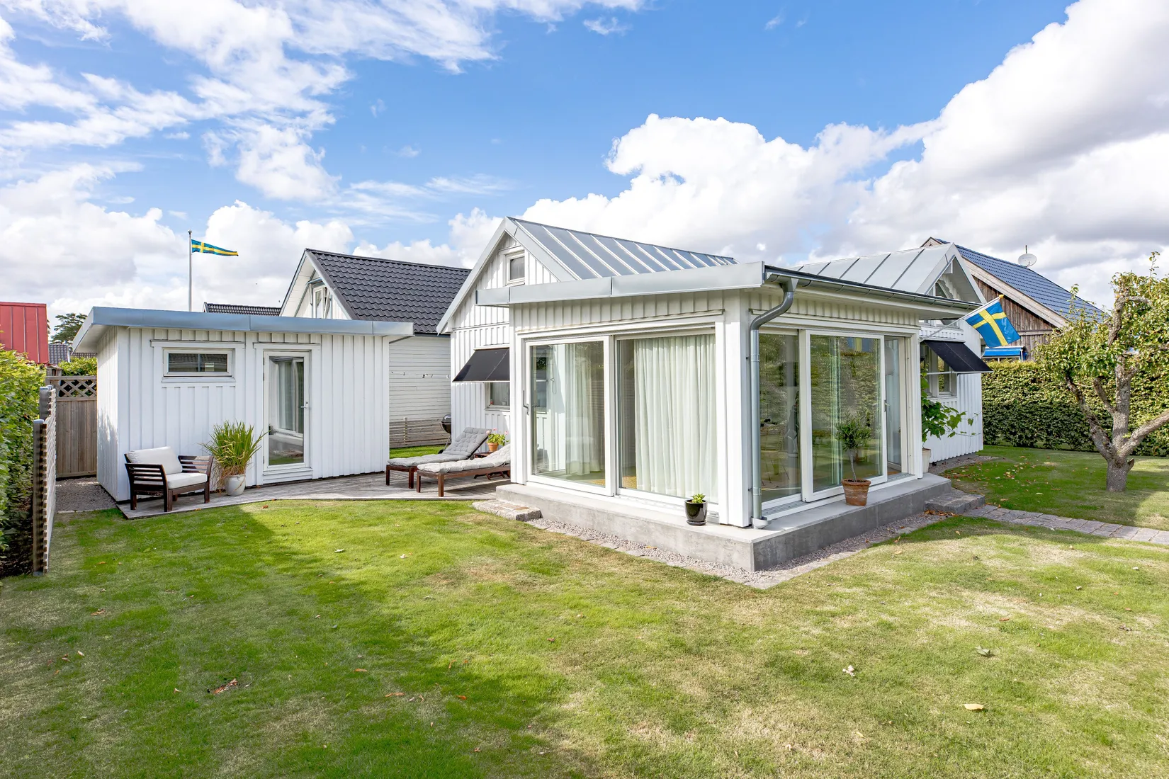 Fritidshus, Koloniföreningen Måsen 100, Halmstad
