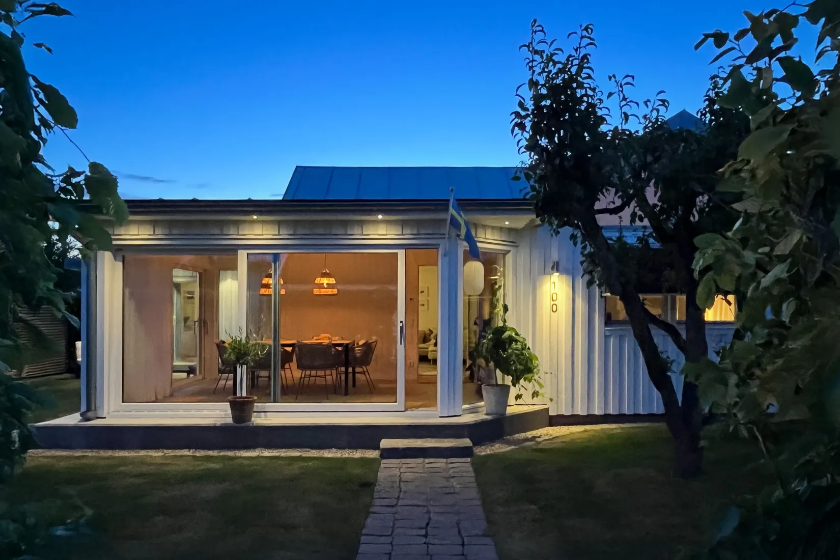 Fritidshus, Koloniföreningen Måsen 100, Halmstad