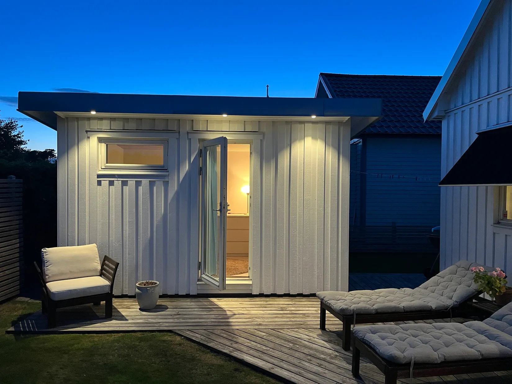 Fritidshus, Koloniföreningen Måsen 100, Halmstad