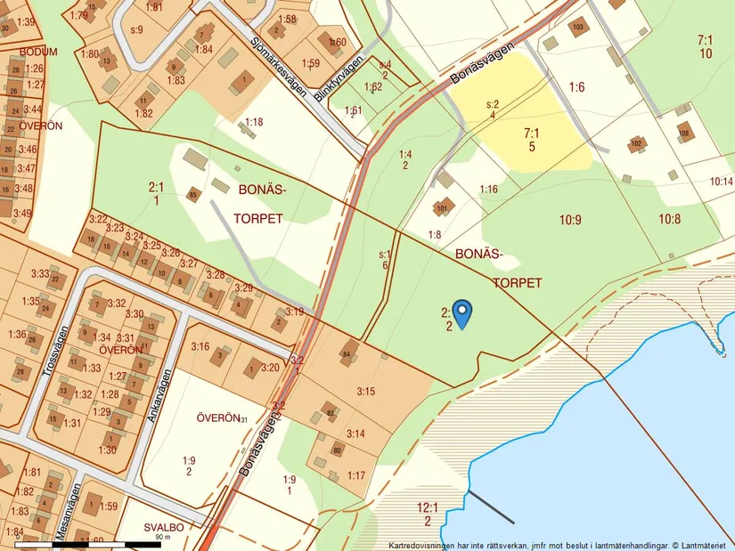Tomt, Bonäsvägen 85, Bonässund, Örnsköldsvik