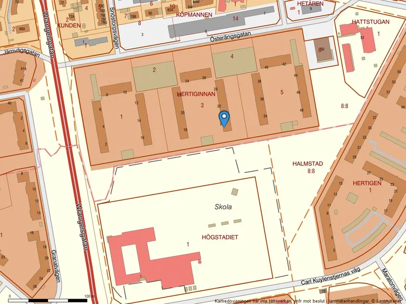 Bostadsrätt, Österängsgatan 32, Centralt Öster, Halmstad