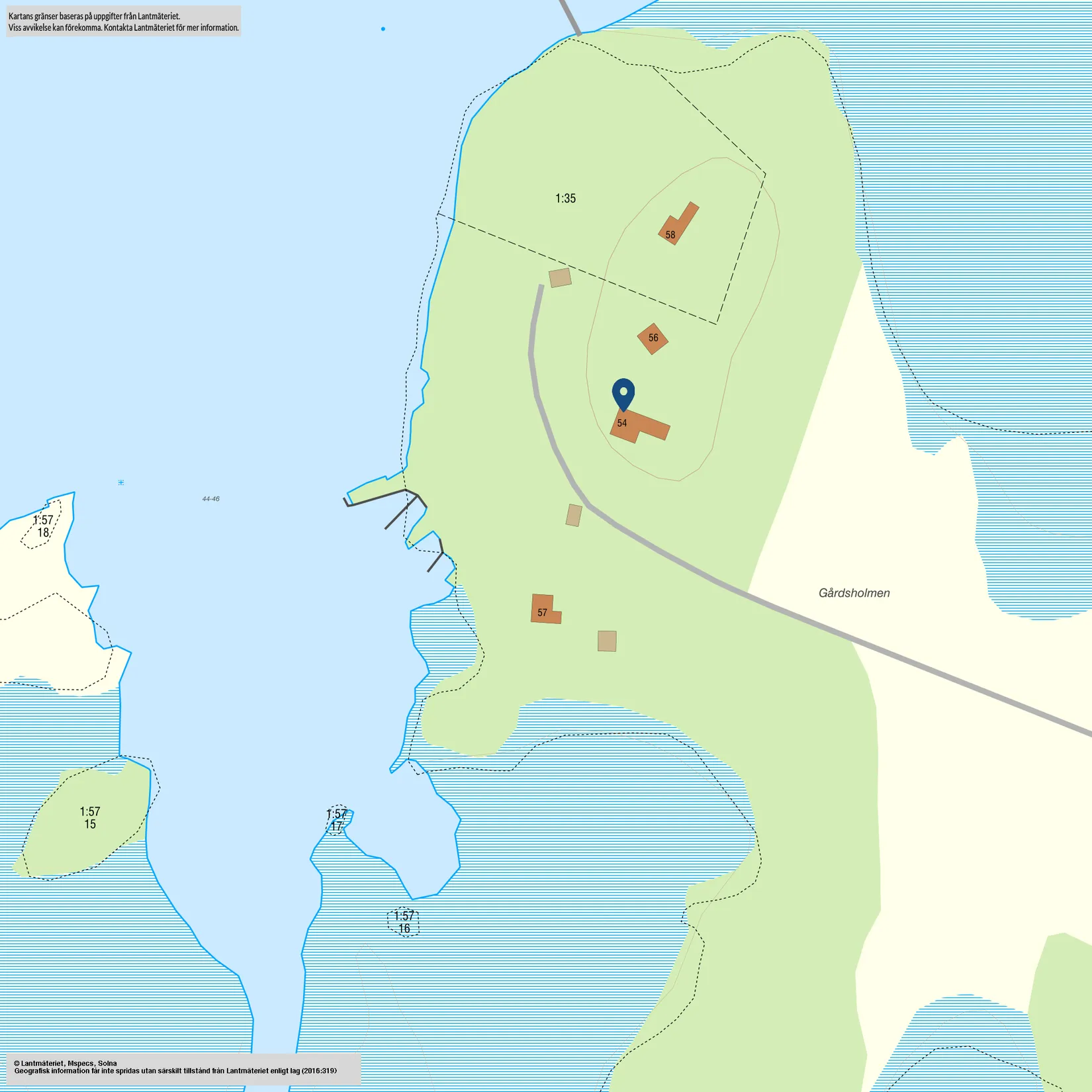 Fritidshus, Örslösa Källstorp 54, Källstorp, Lidköping