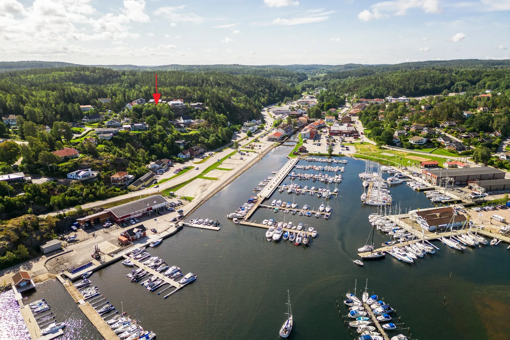 Tomt, Flintåsvägen 4, Henån, Orust