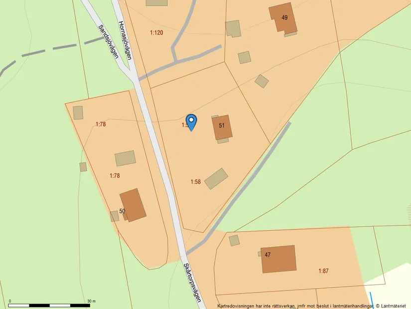 Villa, Skårtorpsvägen 51, Skårtorp, Härryda