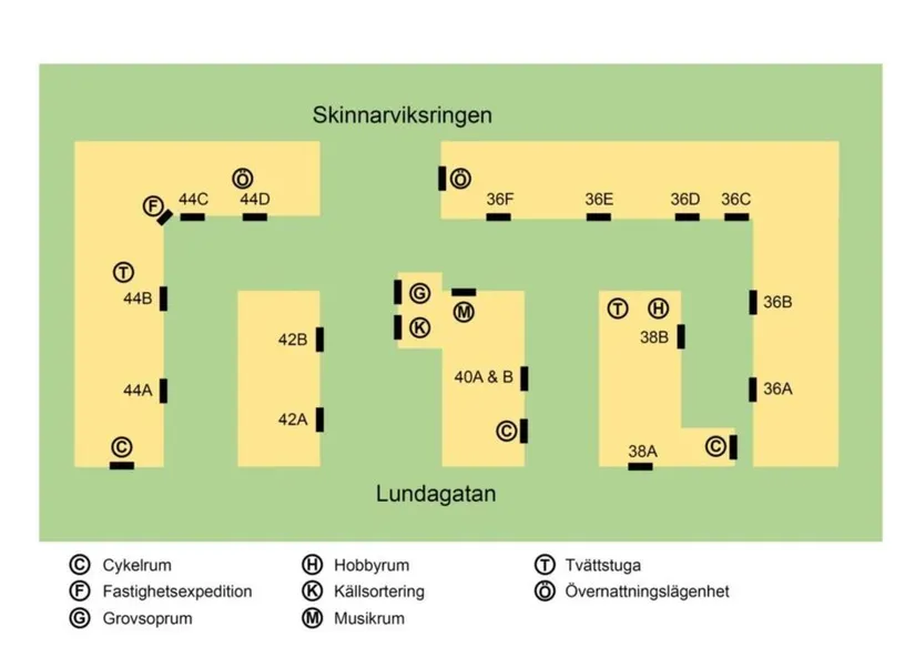 Bostadsrätt, Lundagatan 44B, Södermalm - Skinnarviksberget, Stockholm