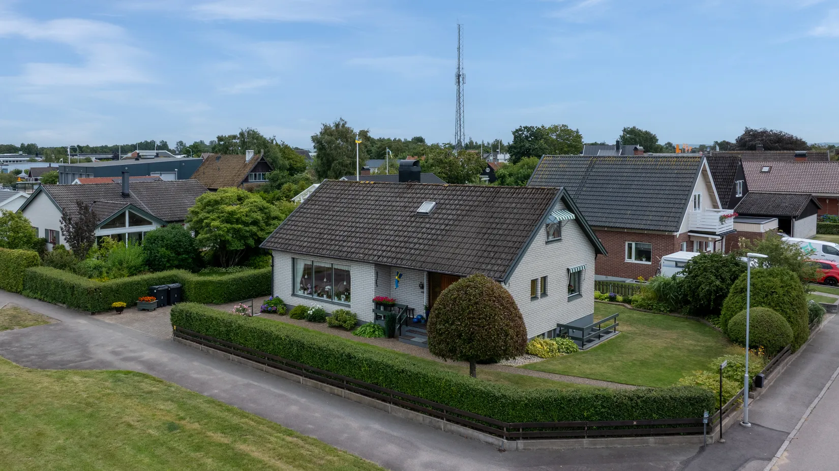 Villa, Sologatan 1, Musikkvarteren, Laholm