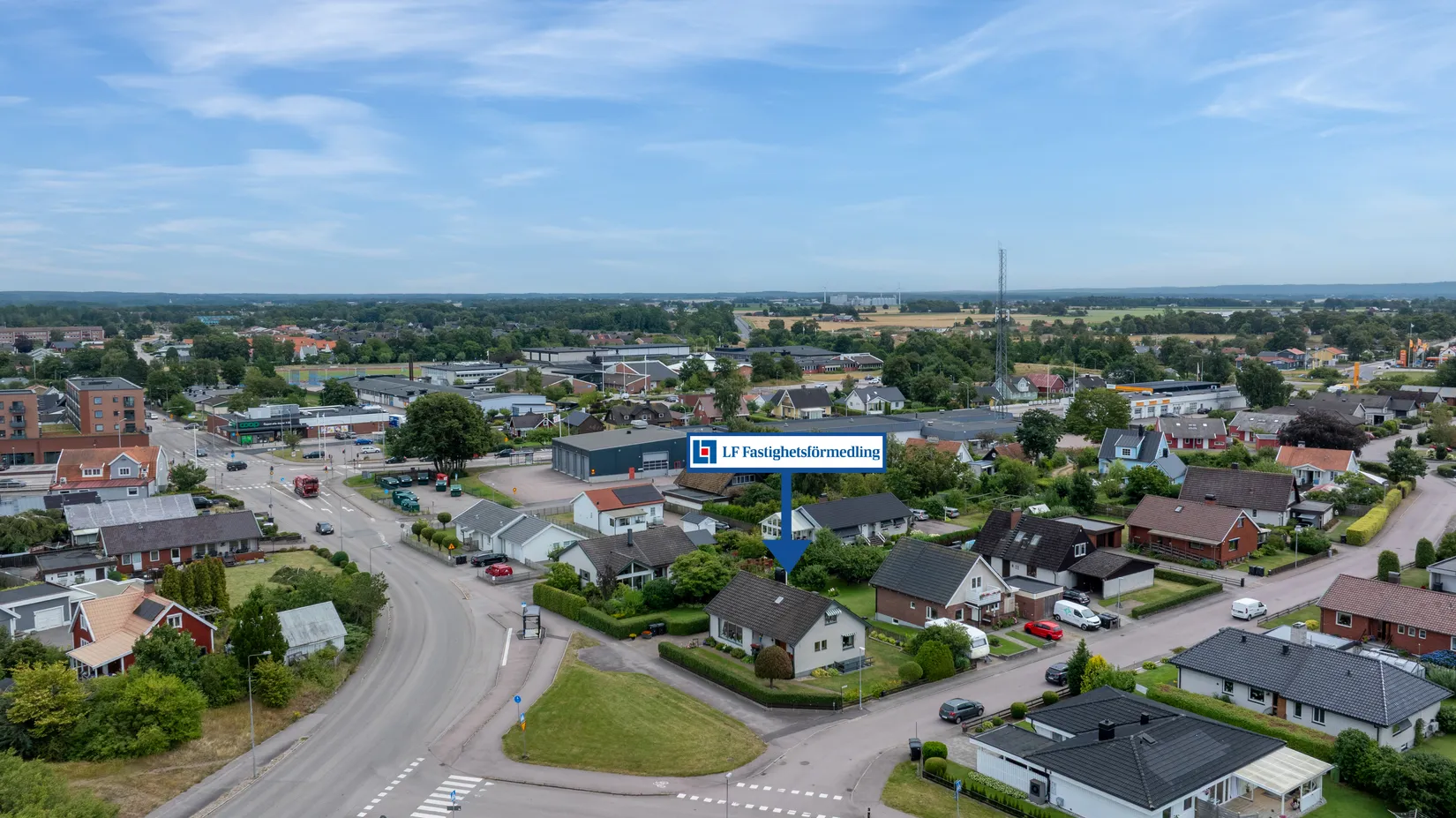 Villa, Sologatan 1, Musikkvarteren, Laholm