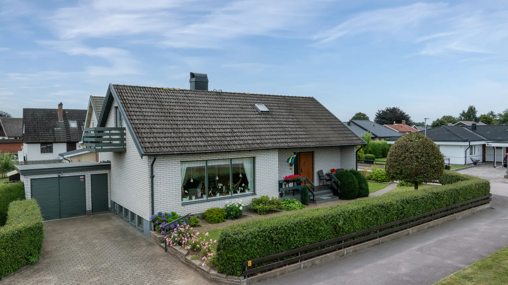 Villa, Sologatan 1, Musikkvarteren, Laholm