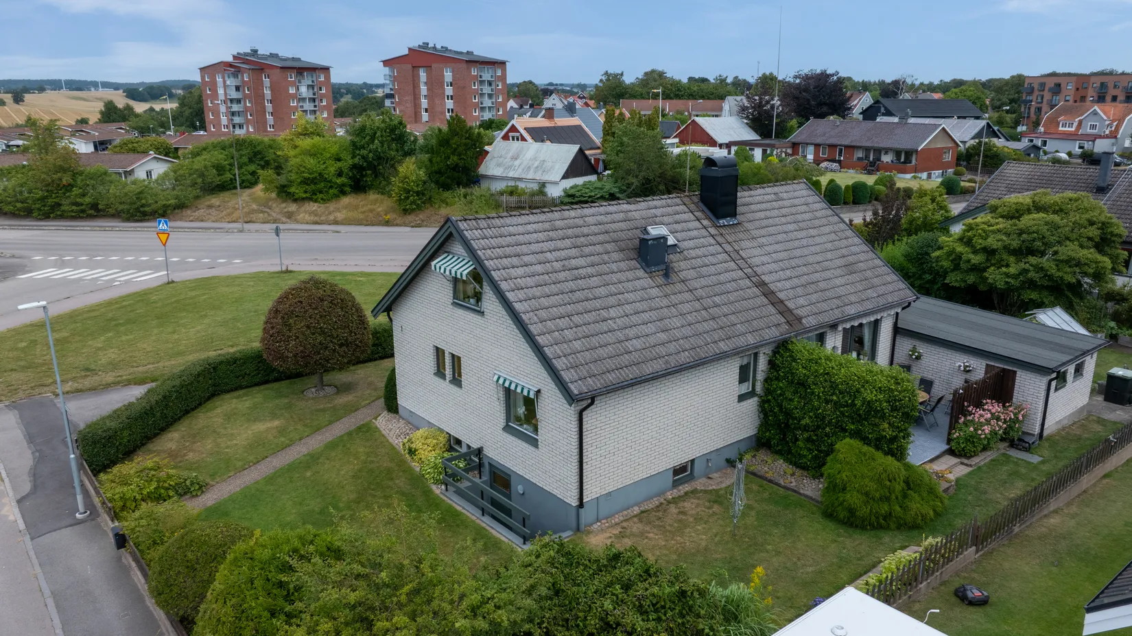 Villa, Sologatan 1, Musikkvarteren, Laholm