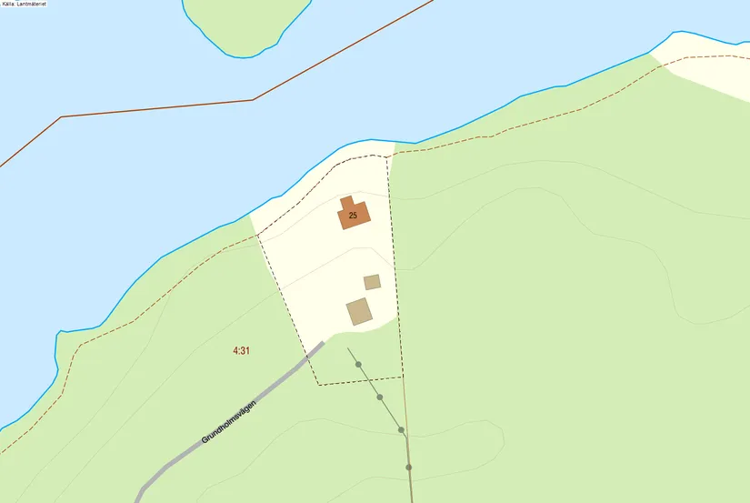 Fritidshus, Grundholmsvägen 25, Gryta, Norrtälje