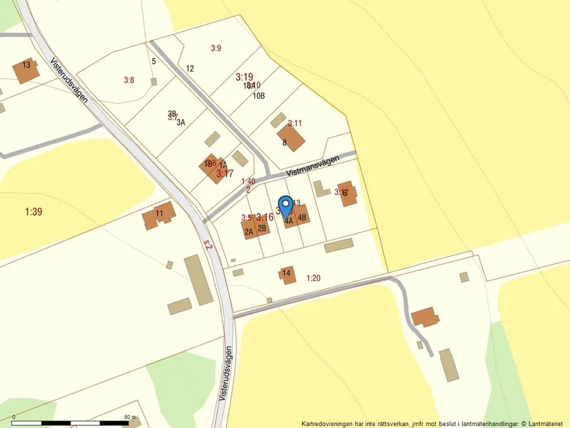 Radhus, Vistmansvägen 4A, Visten, Forshaga