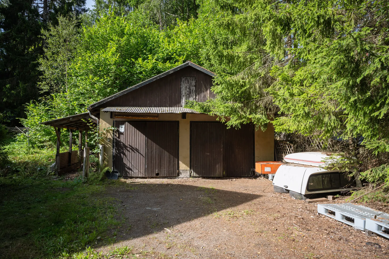 Villa, Åkrabäcksvägen 3, Berghem, Mark