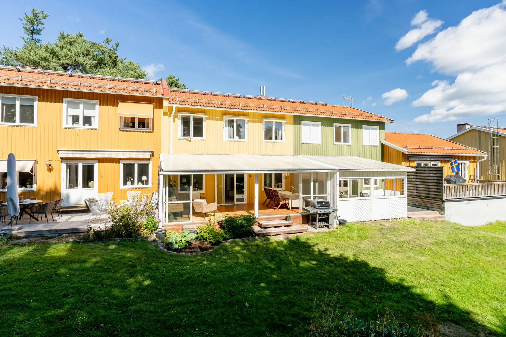 Radhus, Majorsgatan 22E, Villastaden, Gävle
