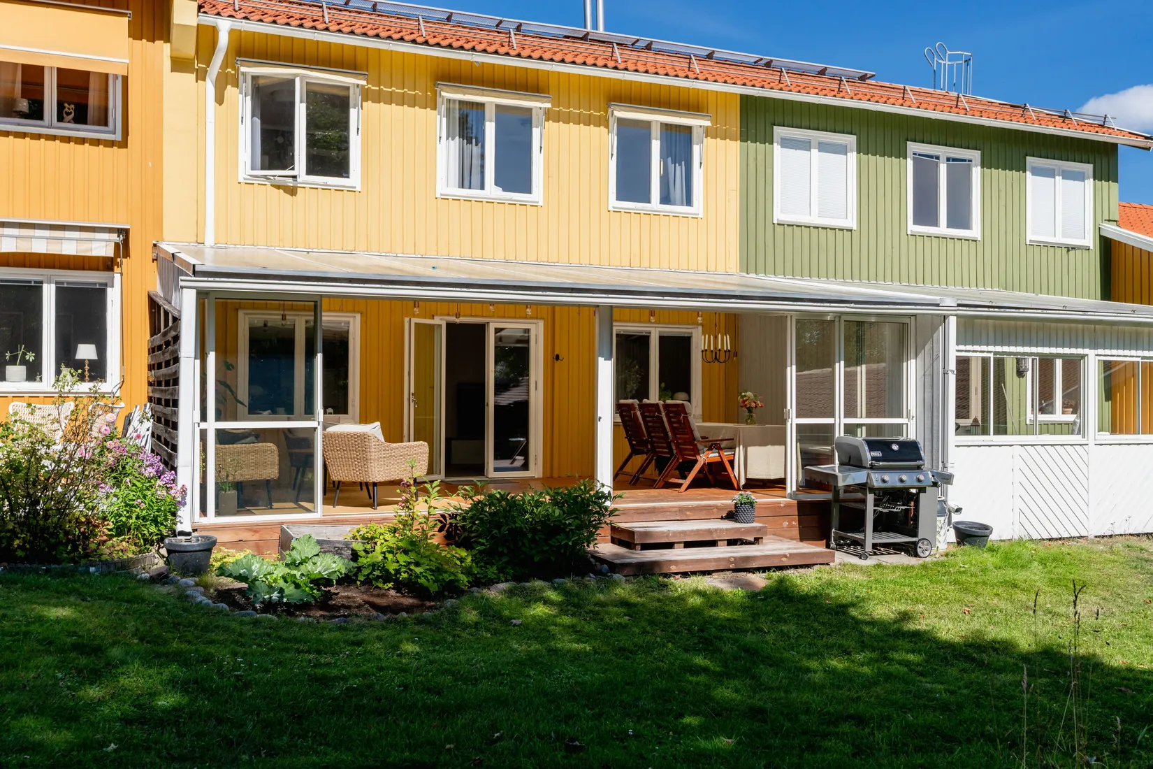 Radhus, Majorsgatan 22E, Villastaden, Gävle
