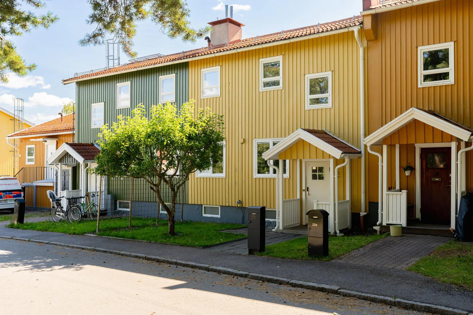 Radhus, Majorsgatan 22E, Villastaden, Gävle