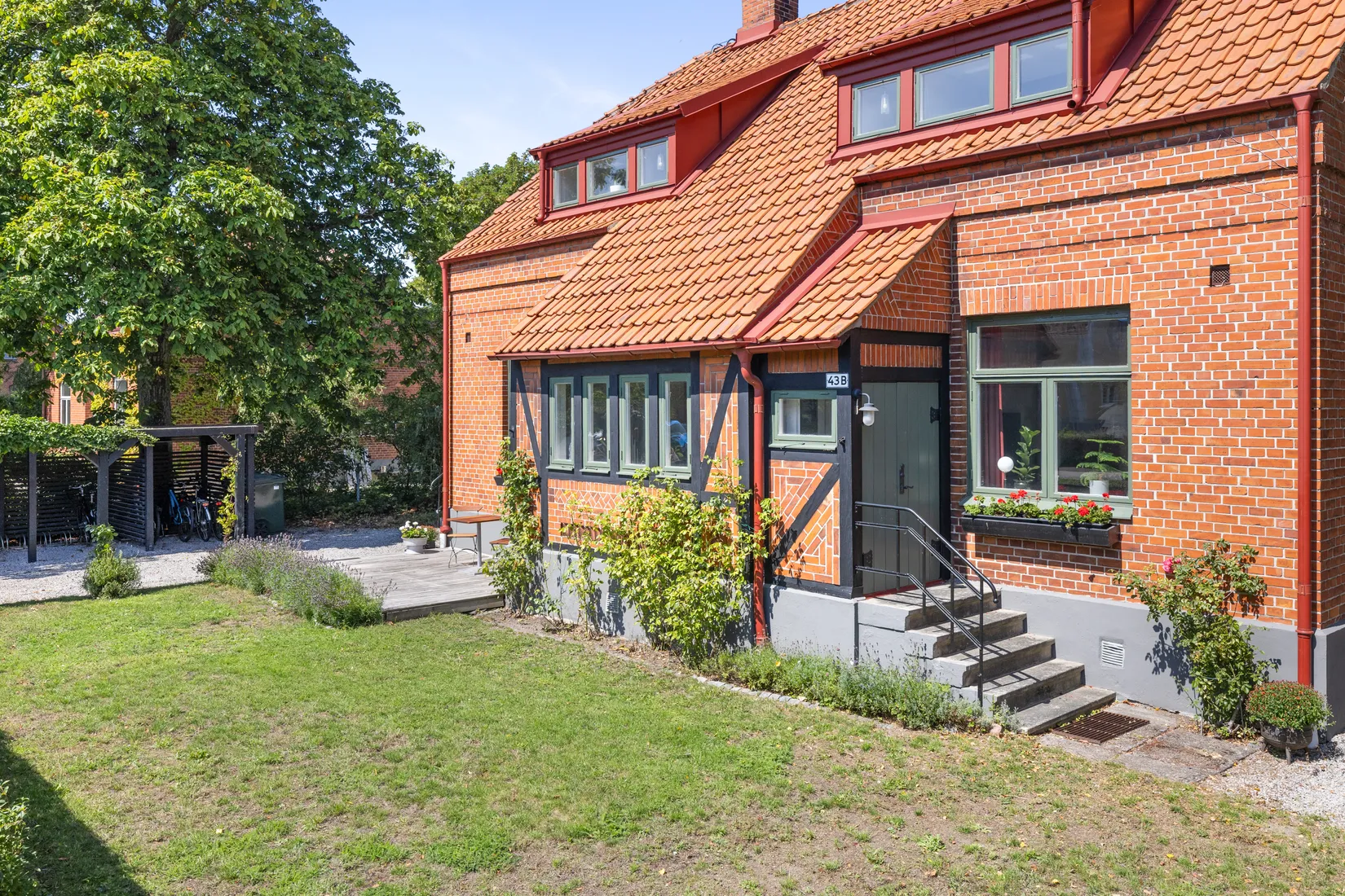 Villa, Regementsgatan 43, Centrum, Ystad