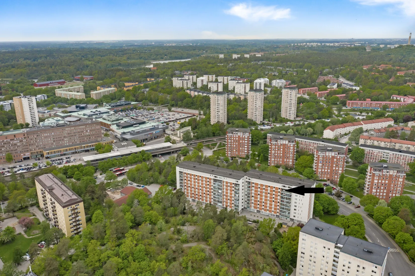 Bostadsrätt, Larsbodavägen 38, vån 8/8 Etage, Farsta, Stockholm
