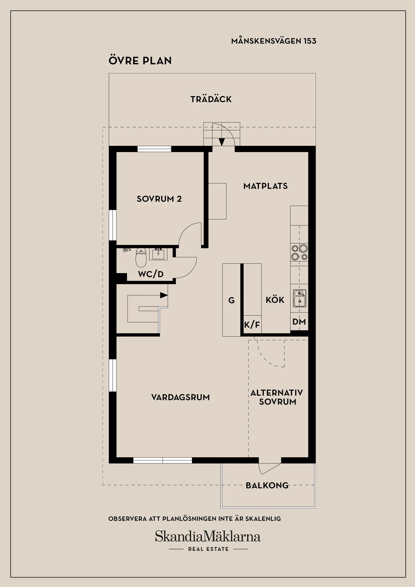Bostadsrätt, Månskensvägen 153, Tullingeberg Östra, Botkyrka