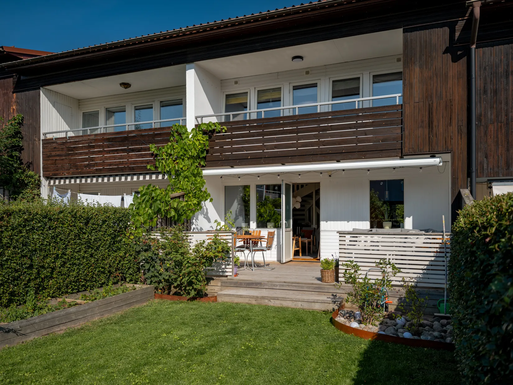 Radhus, Mantalsvägen 61, Ella Gård, Täby