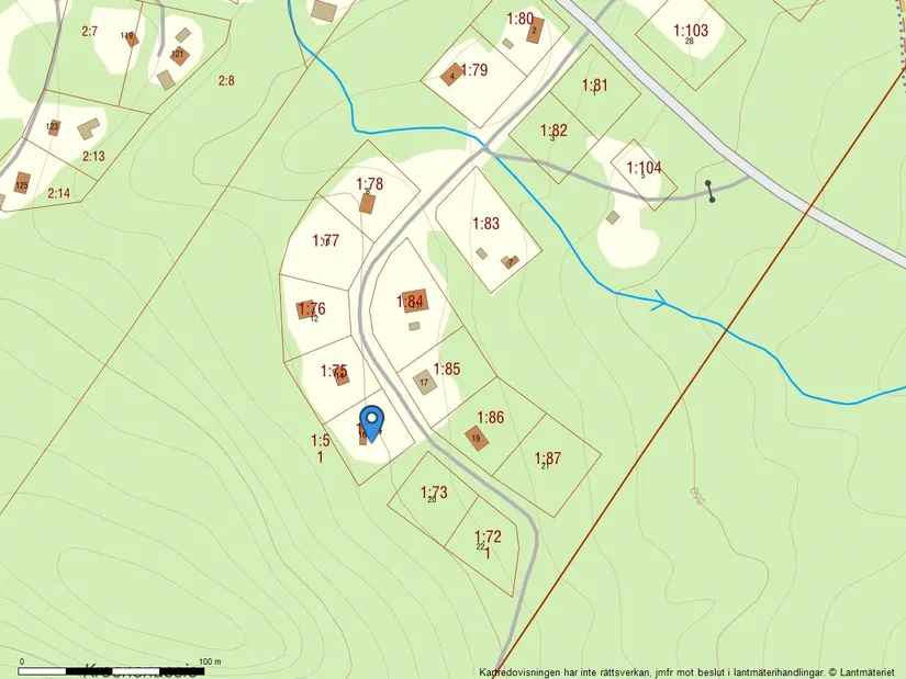 Tomt, Gissmisvägen 16, Grönfjäll, Vilhelmina
