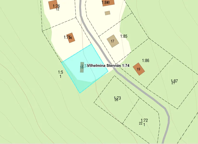 Tomt, Gissmisvägen 16, Grönfjäll, Vilhelmina