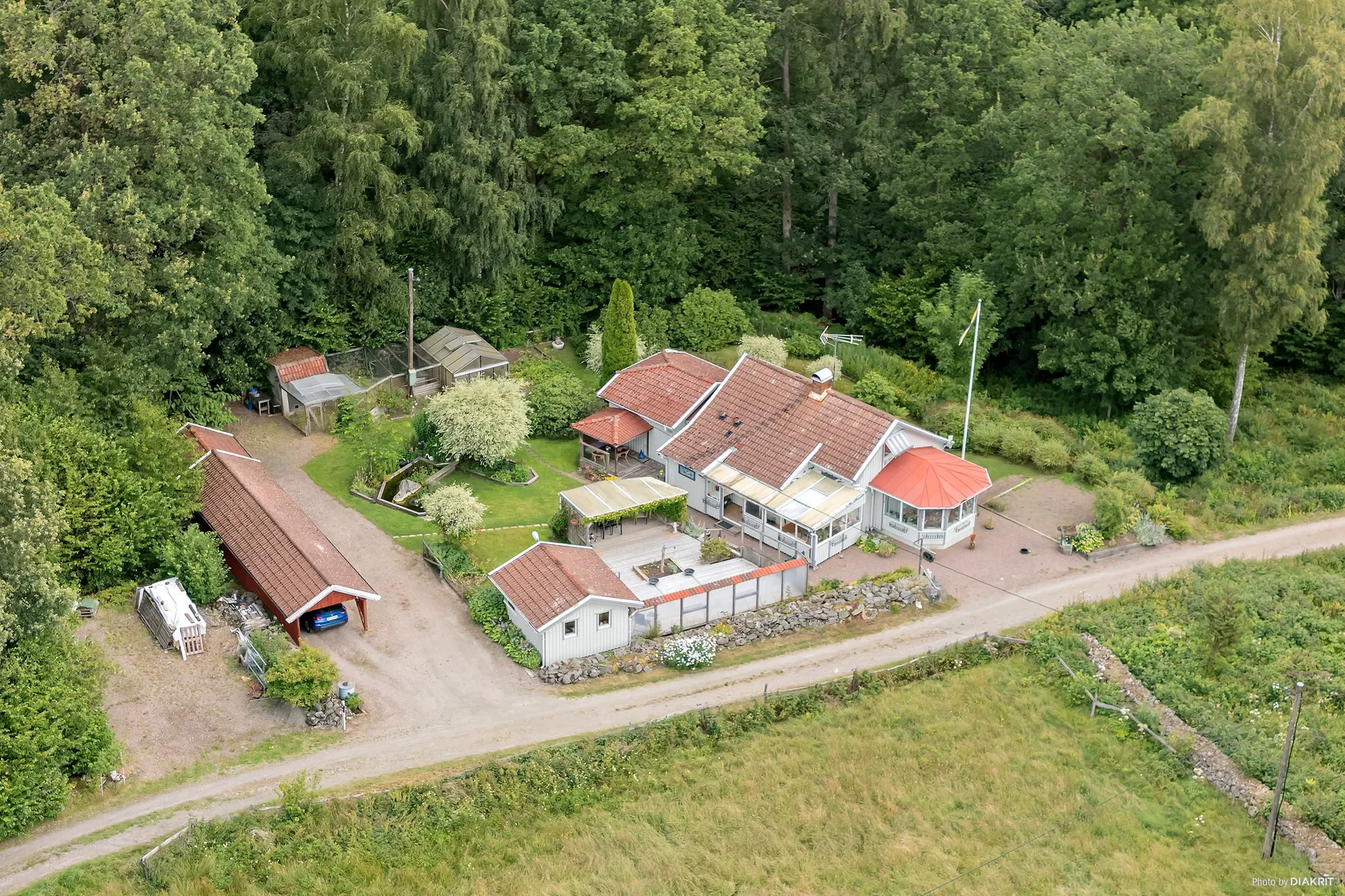 Villa, Sjöbäckenvägen 5, Anten/Degebo/Kvarnabo, Alingsås