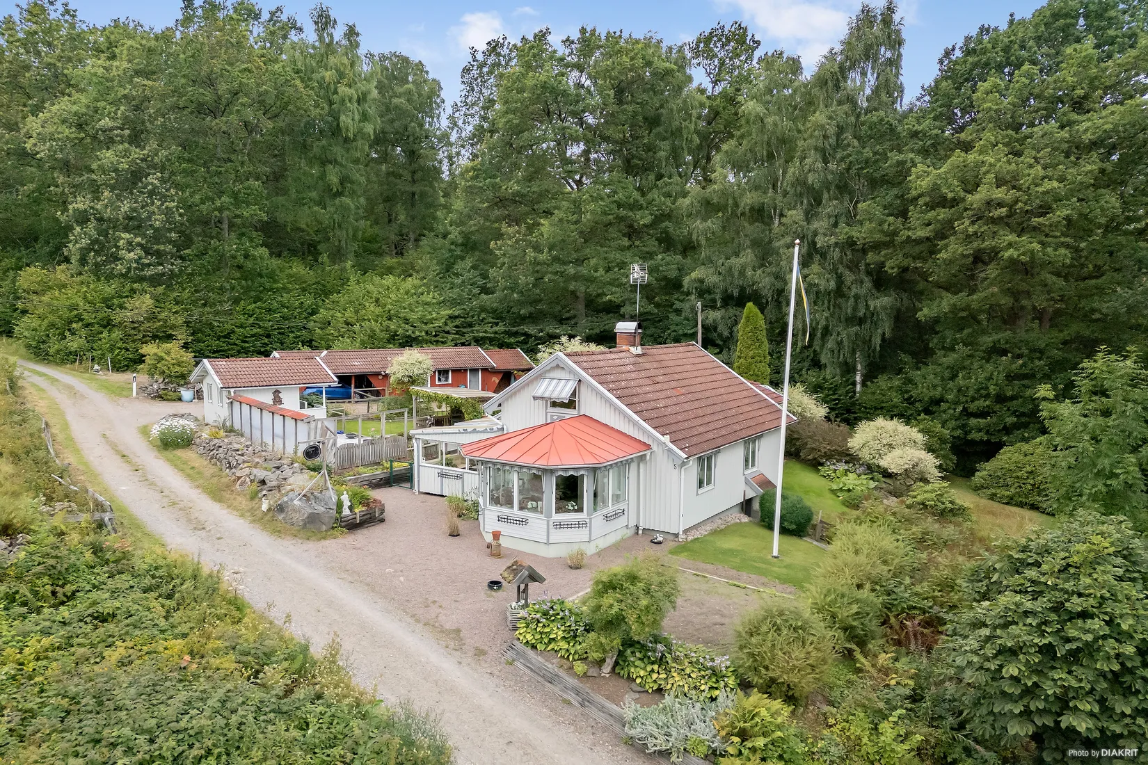 Villa, Sjöbäckenvägen 5, Anten/Degebo/Kvarnabo, Alingsås