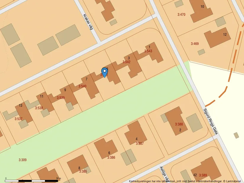Radhus, Krakas väg 5, Irsta, Västerås
