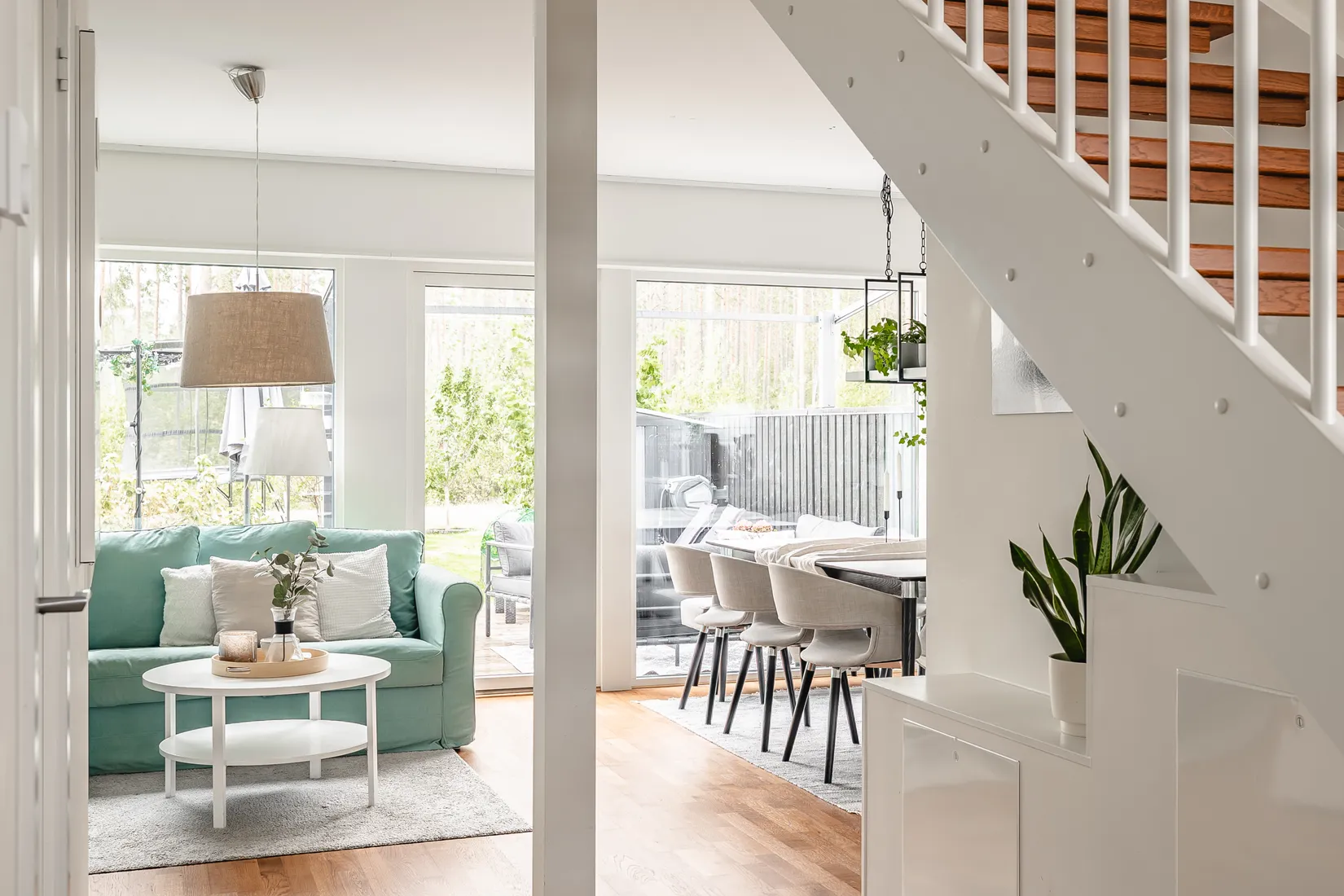 Radhus, Skogsbruksvägen 17F, Stockfallet, Karlstad