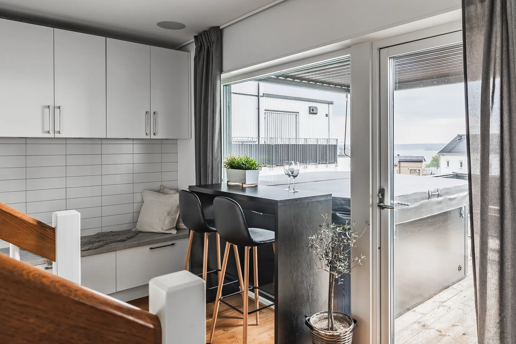 Radhus, Skogsbruksvägen 17F, Stockfallet, Karlstad