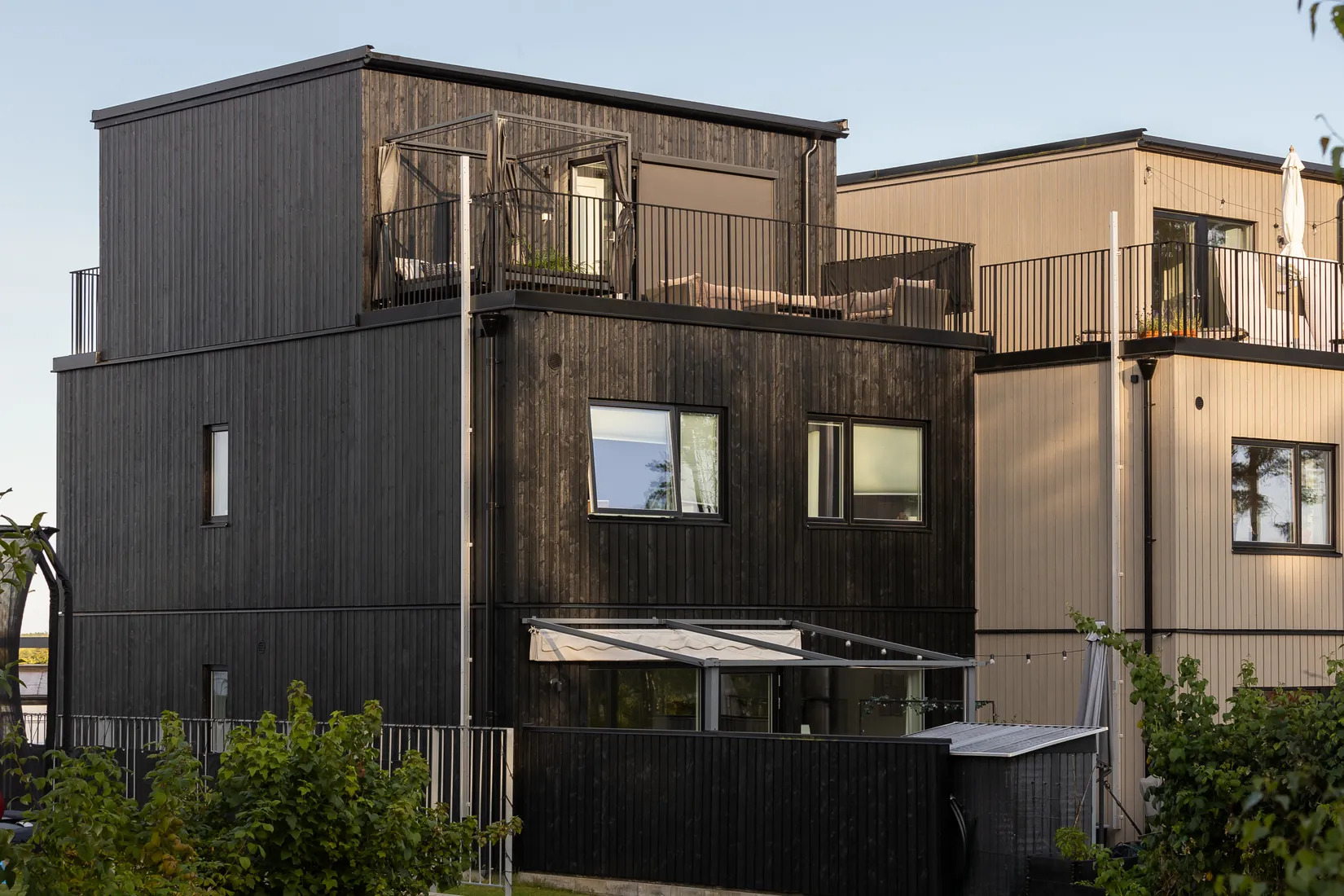 Radhus, Skogsbruksvägen 17F, Stockfallet, Karlstad