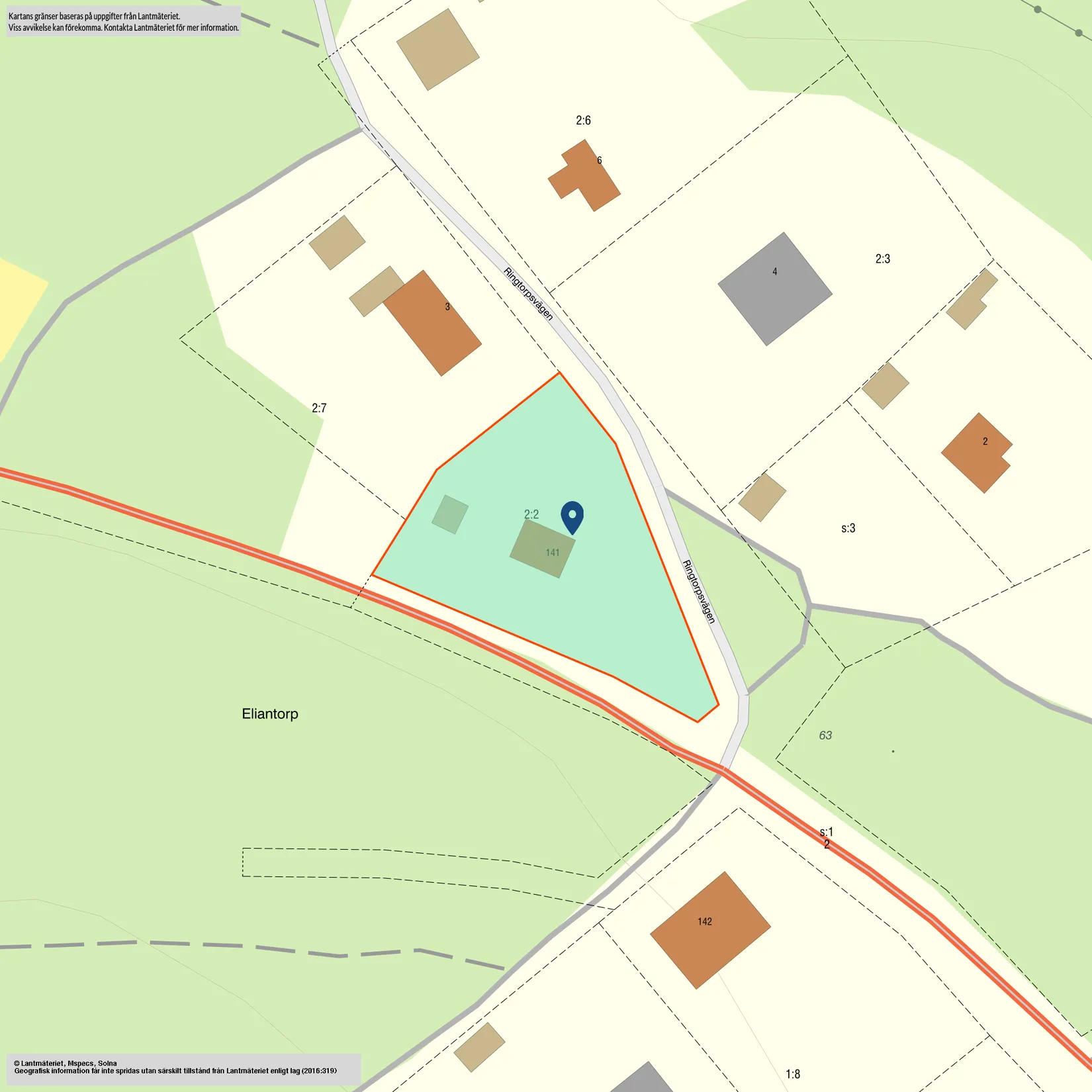 Villa, Linköpingsvägen 141, Eliantorp, Finspång