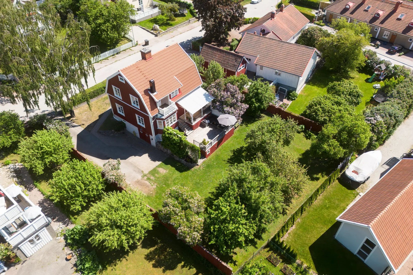 Villa, Nedre Hyttvägen 5, Annedal, Västerås