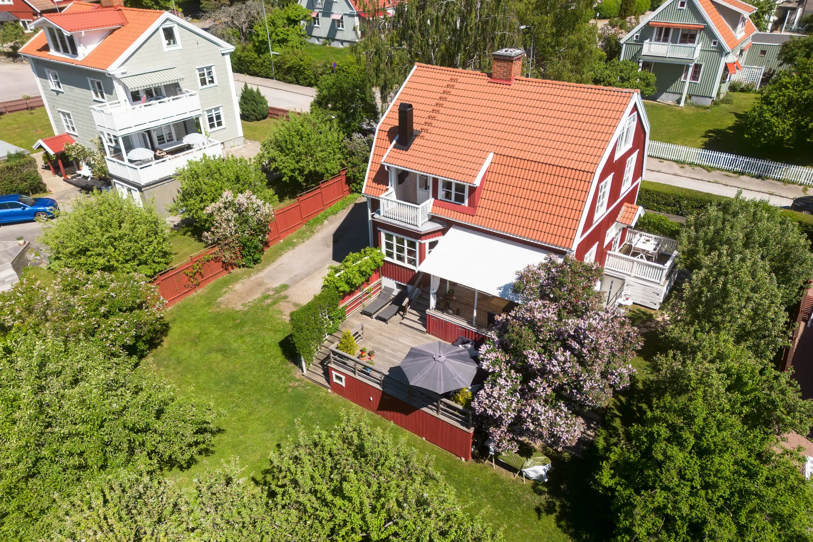 Villa, Nedre Hyttvägen 5, Annedal, Västerås