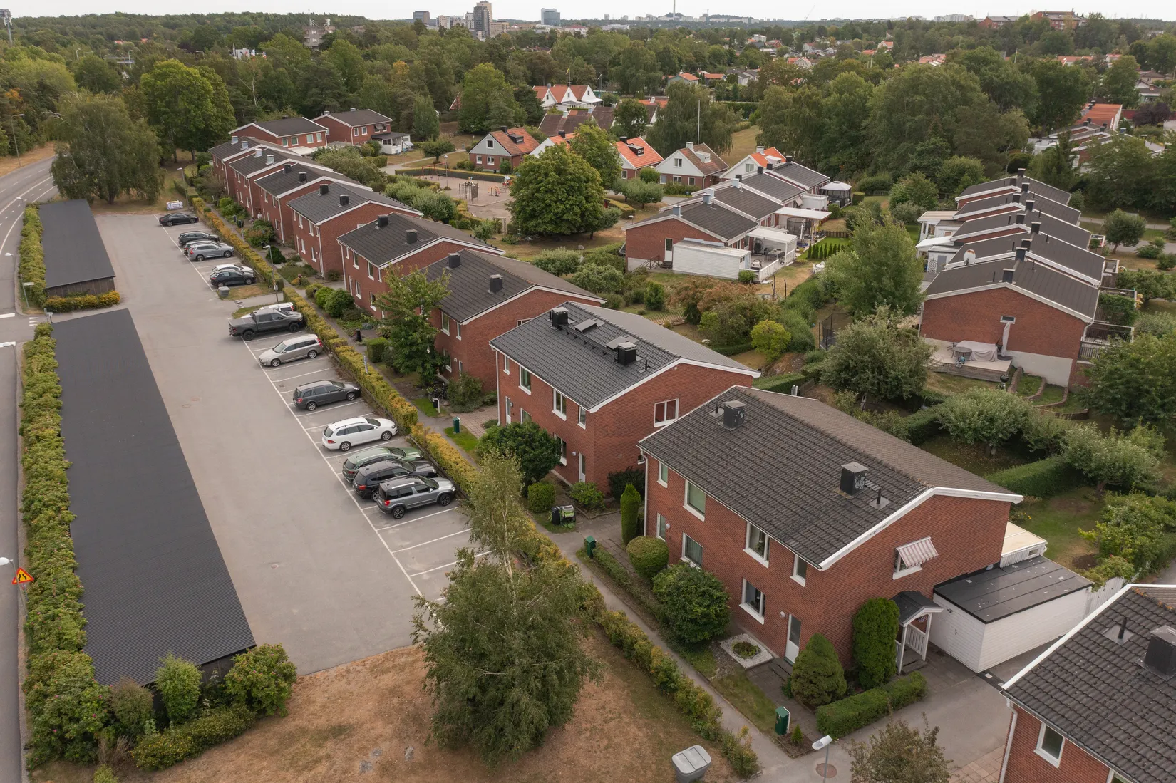 Radhus, Elsa Brändströms Gata 67, Fruängen, Stockholm