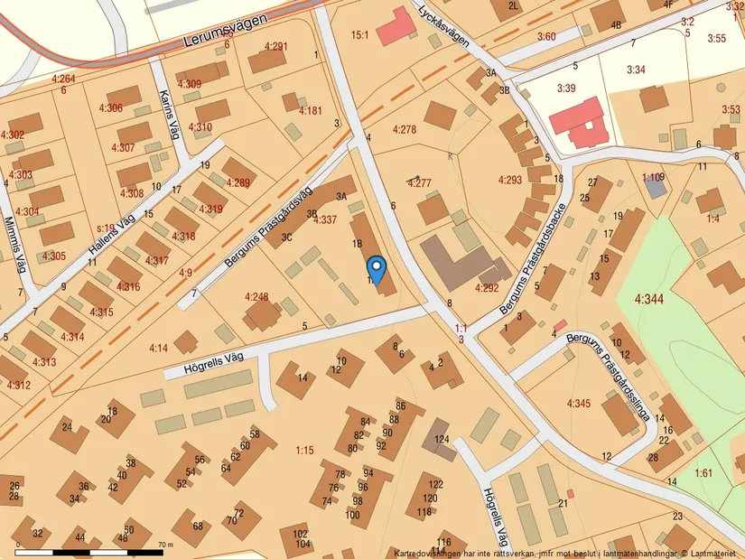 Bostadsrätt, Högrells väg  1A, Olofstorp, Göteborg