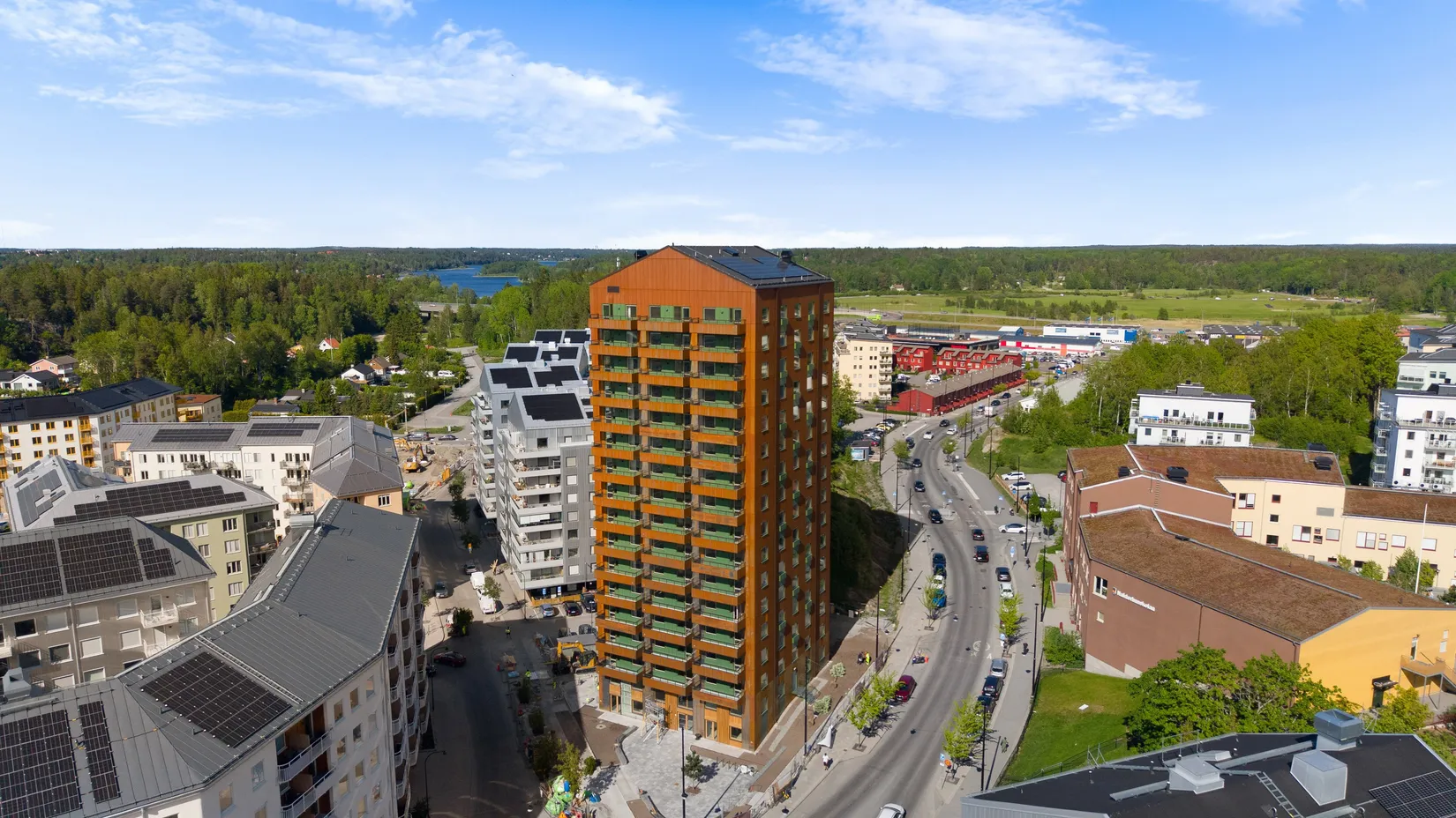 Bostadsrätt, Gaffelseglet 19 lgh 2504 Vyn, våning 15 sky level, Vega, Haninge