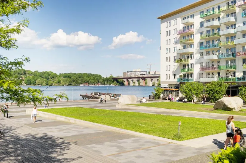 Bostadsrätt, Sjöviksbacken 15,8 tr, Liljeholmskajen, Stockholm