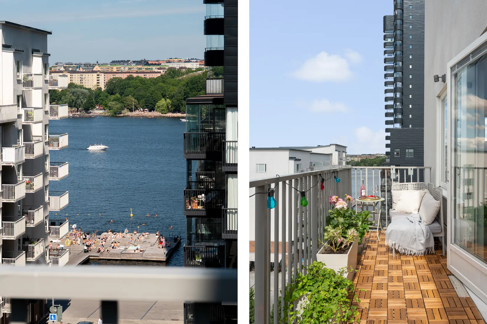 Bostadsrätt, Sjöviksbacken 15,8 tr, Liljeholmskajen, Stockholm