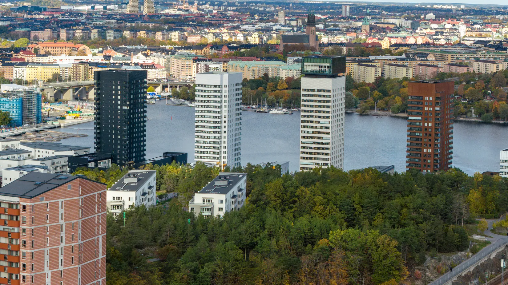Bostadsrätt, Sjöviksbacken 15,8 tr, Liljeholmskajen, Stockholm