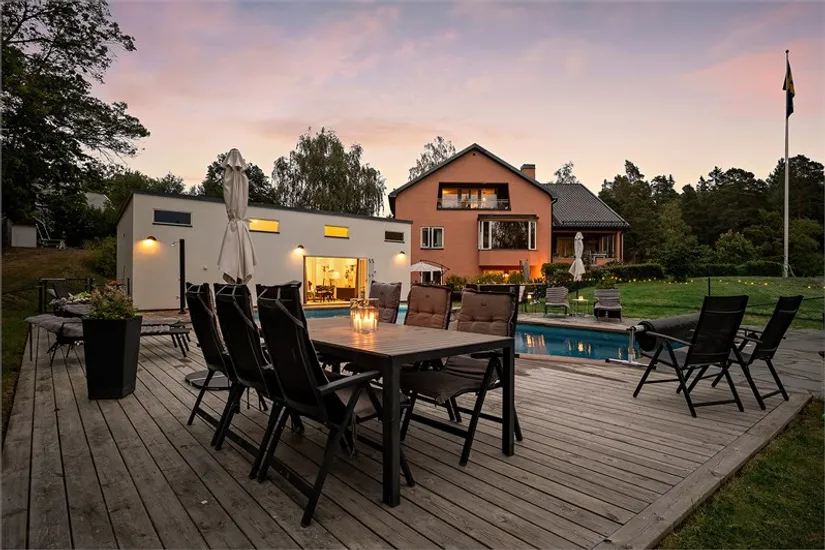 Radhus, Klockargårdsvägen 4C, Orrnäset, Tyresö