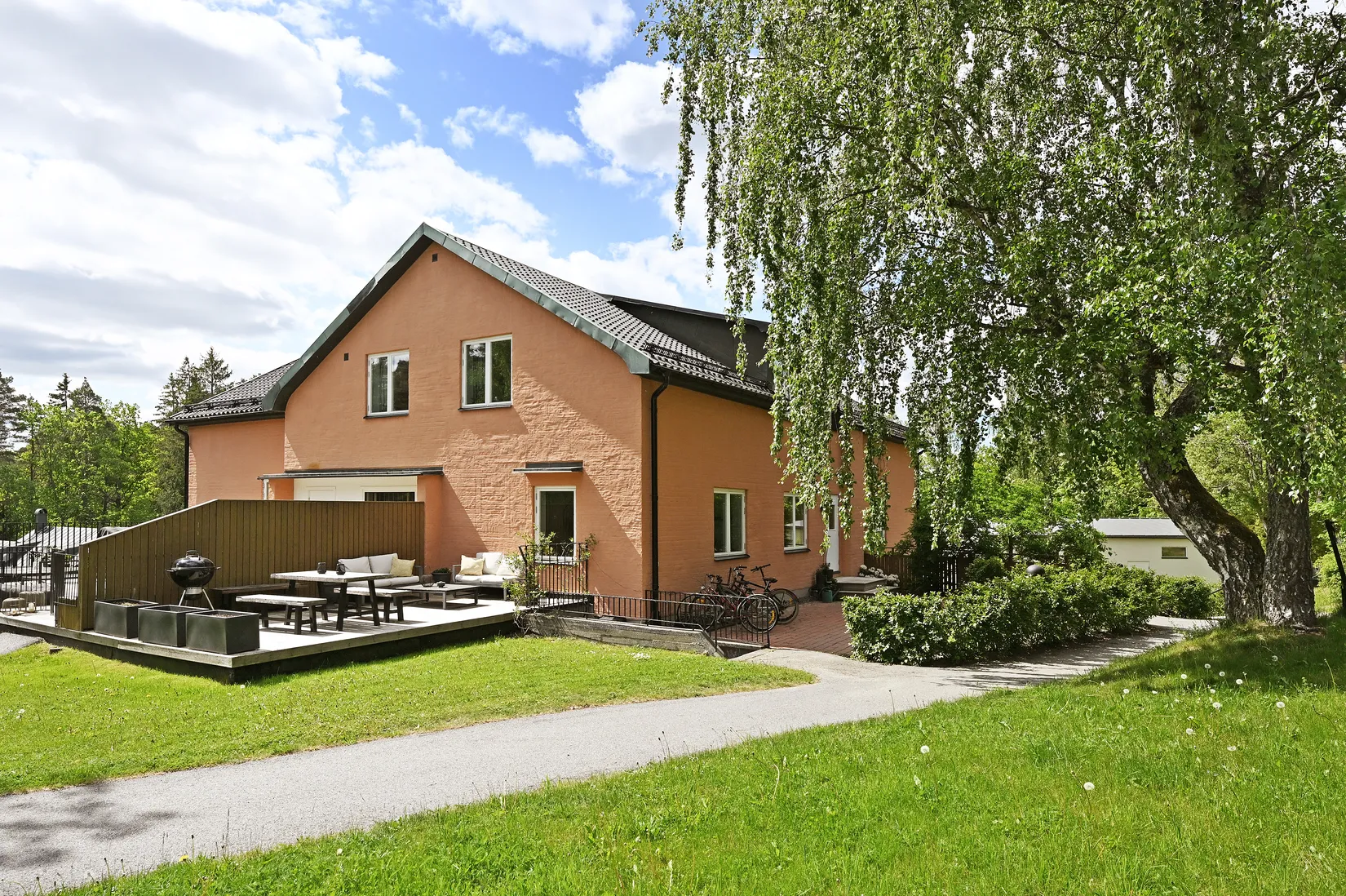Radhus, Klockargårdsvägen 4C, Orrnäset, Tyresö